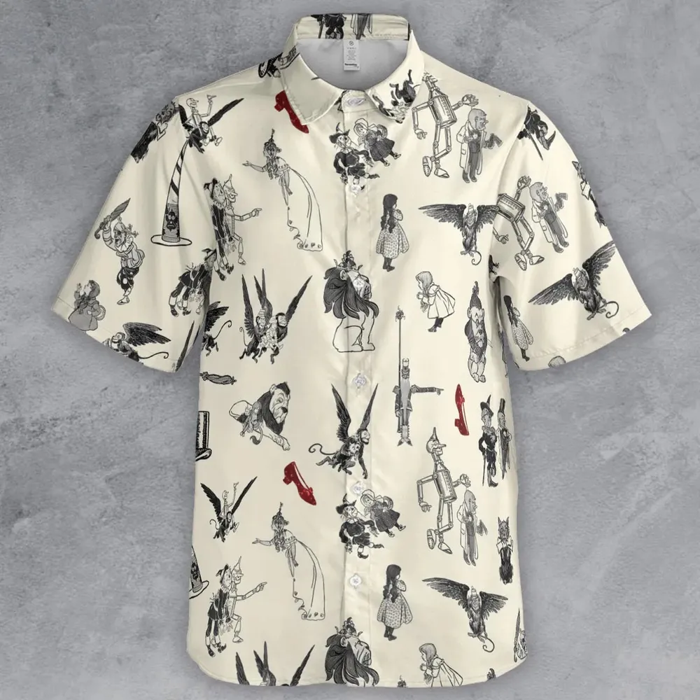 Wizard of Oz Vintage Adapt Button Down Shirt - 2