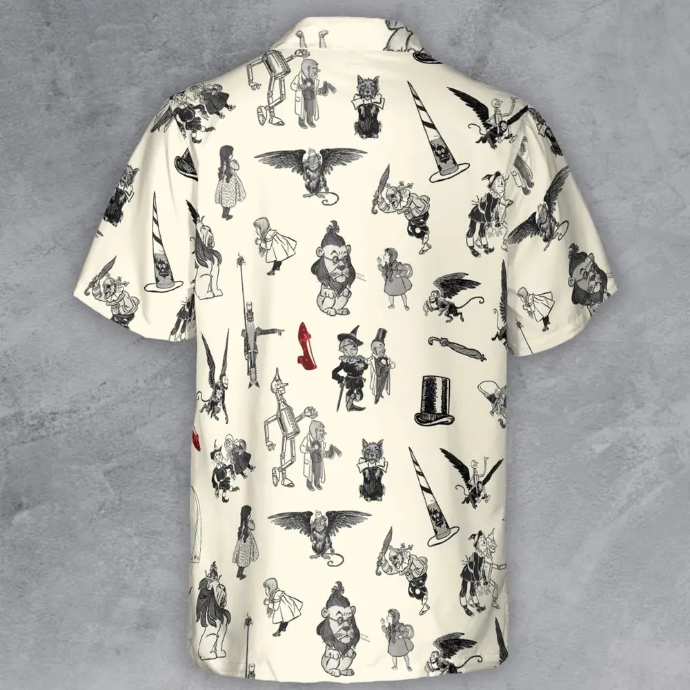 Wizard of Oz Vintage Adapt Button Down Shirt - 3