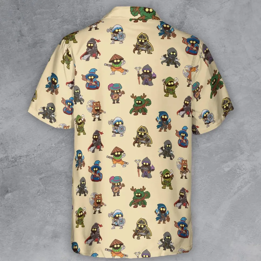 Little Adventurer DnD Button Down Shirt - 3