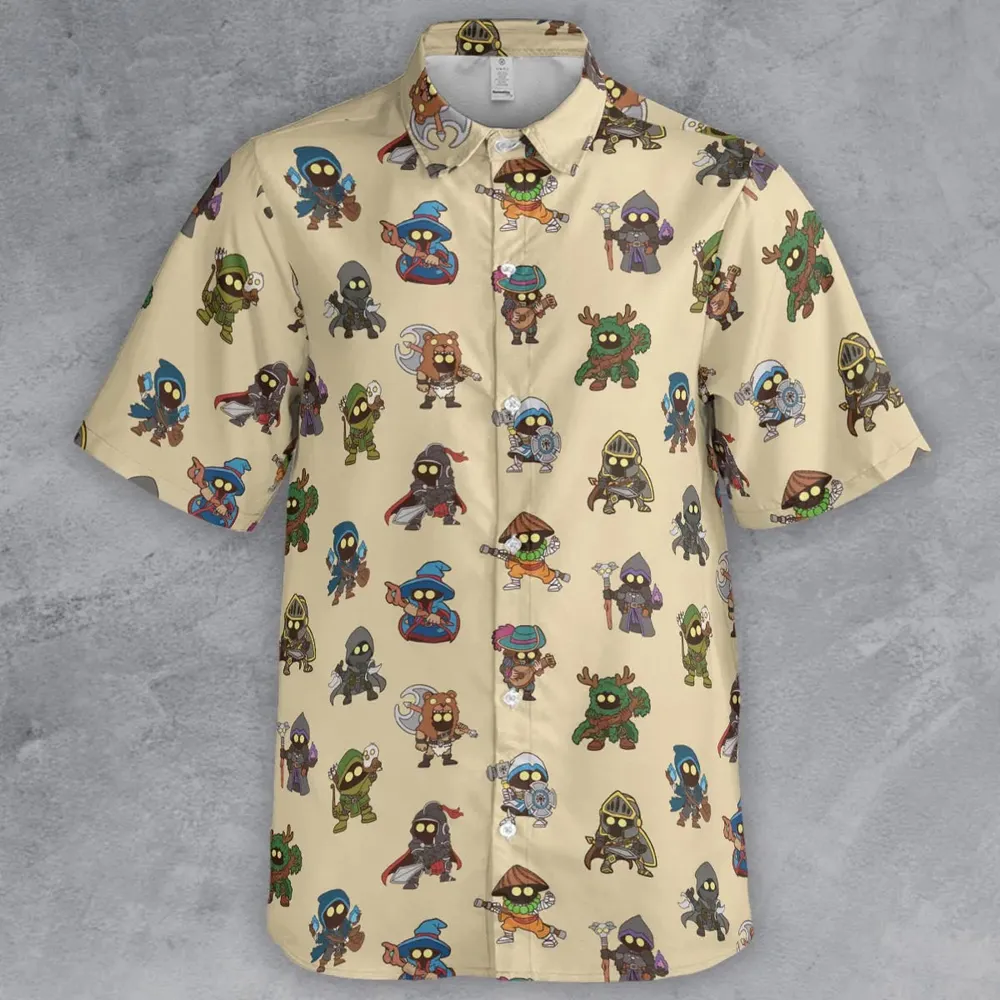 Little Adventurer DnD Button Down Shirt - 2