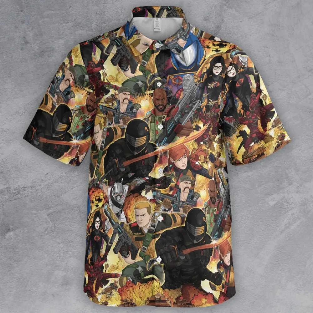 G.I. Joe Universe Button Down Shirt - 2