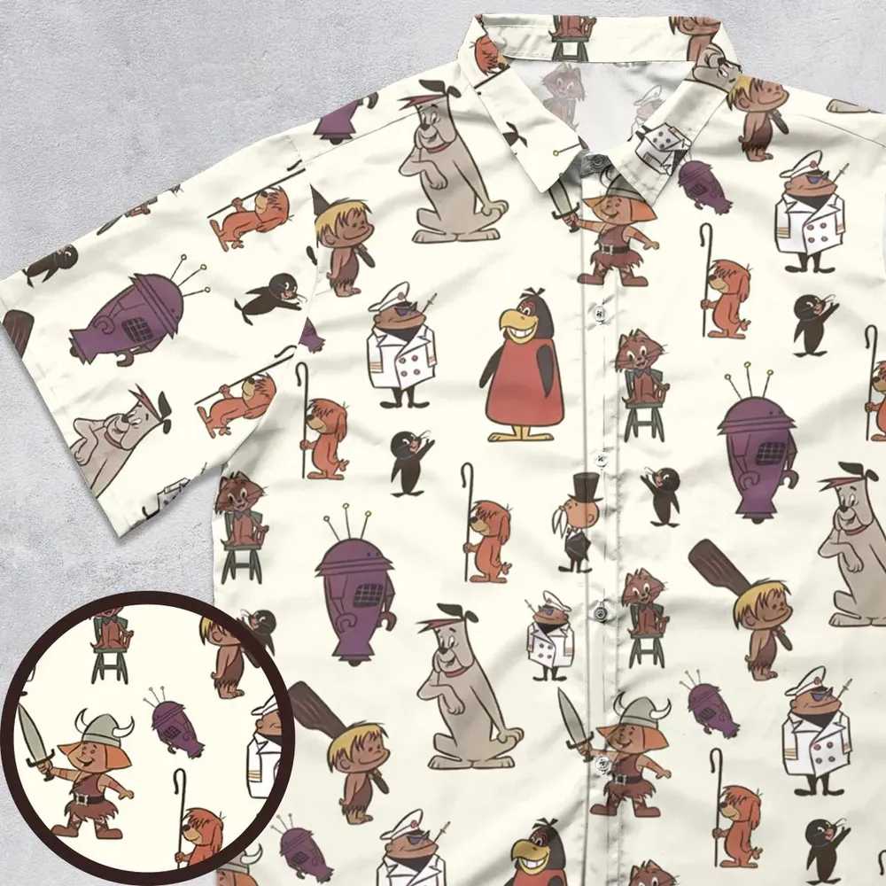The Ruff and Reddy Show Button Down Shirt - 1