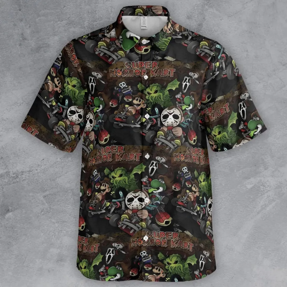 Super Horror Kart Button Down Shirt - 2