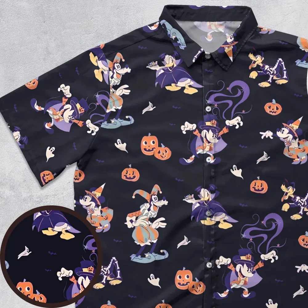 Happy Halloween Button Down Shirt - 1