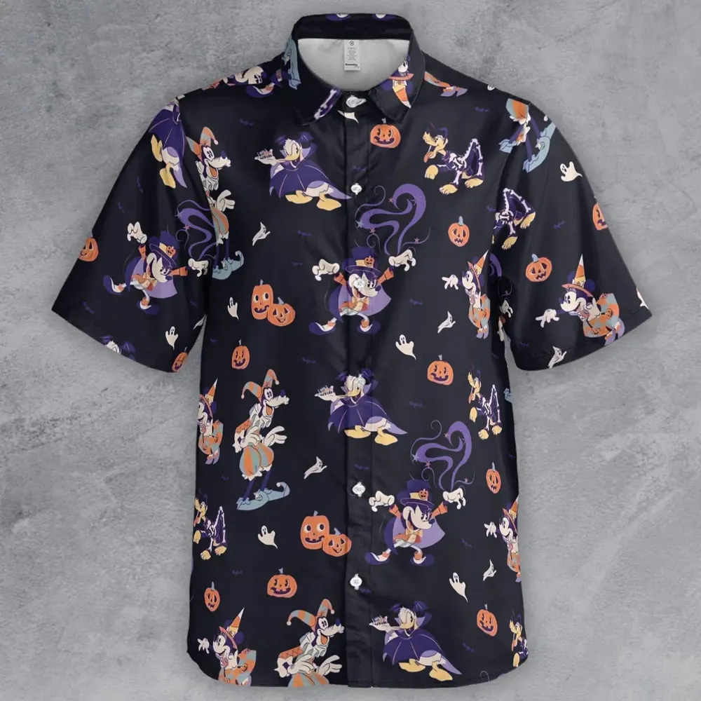 Happy Halloween Button Down Shirt - 2