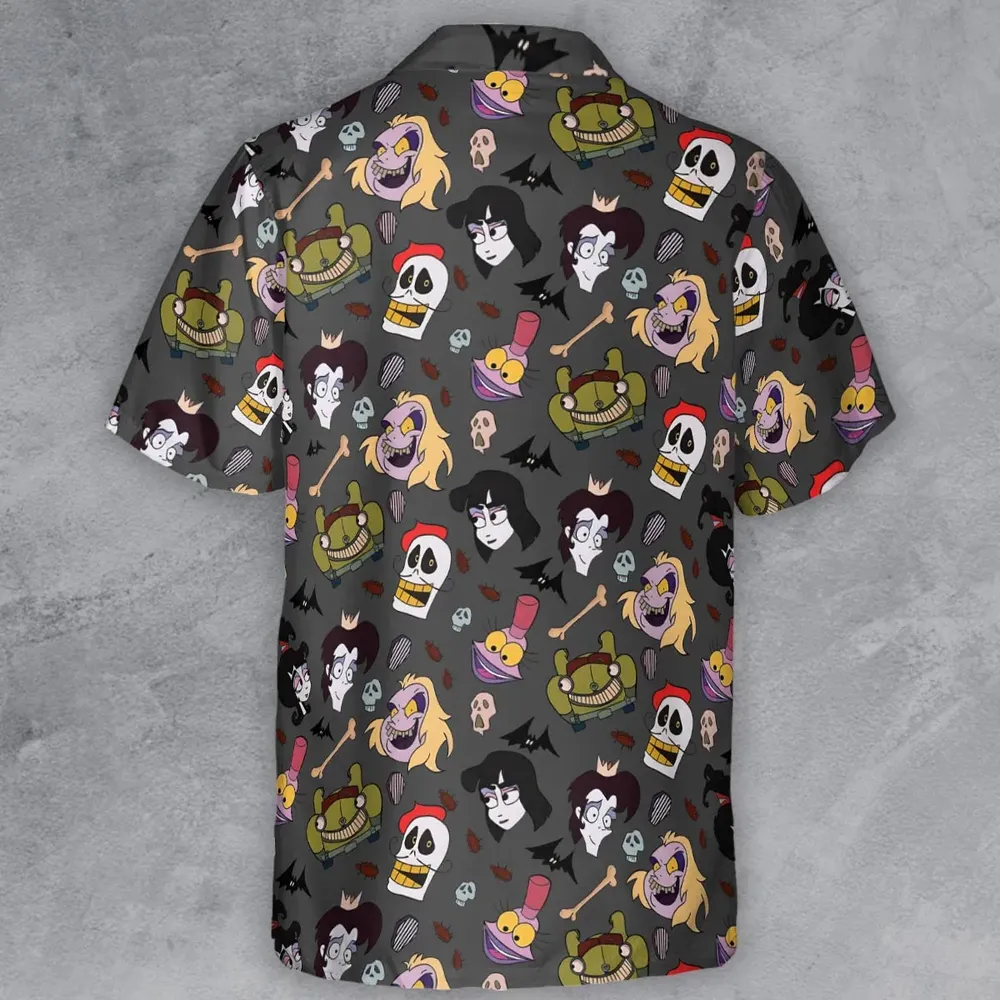 Beetlejuice Animated Button Down Shirt - 3