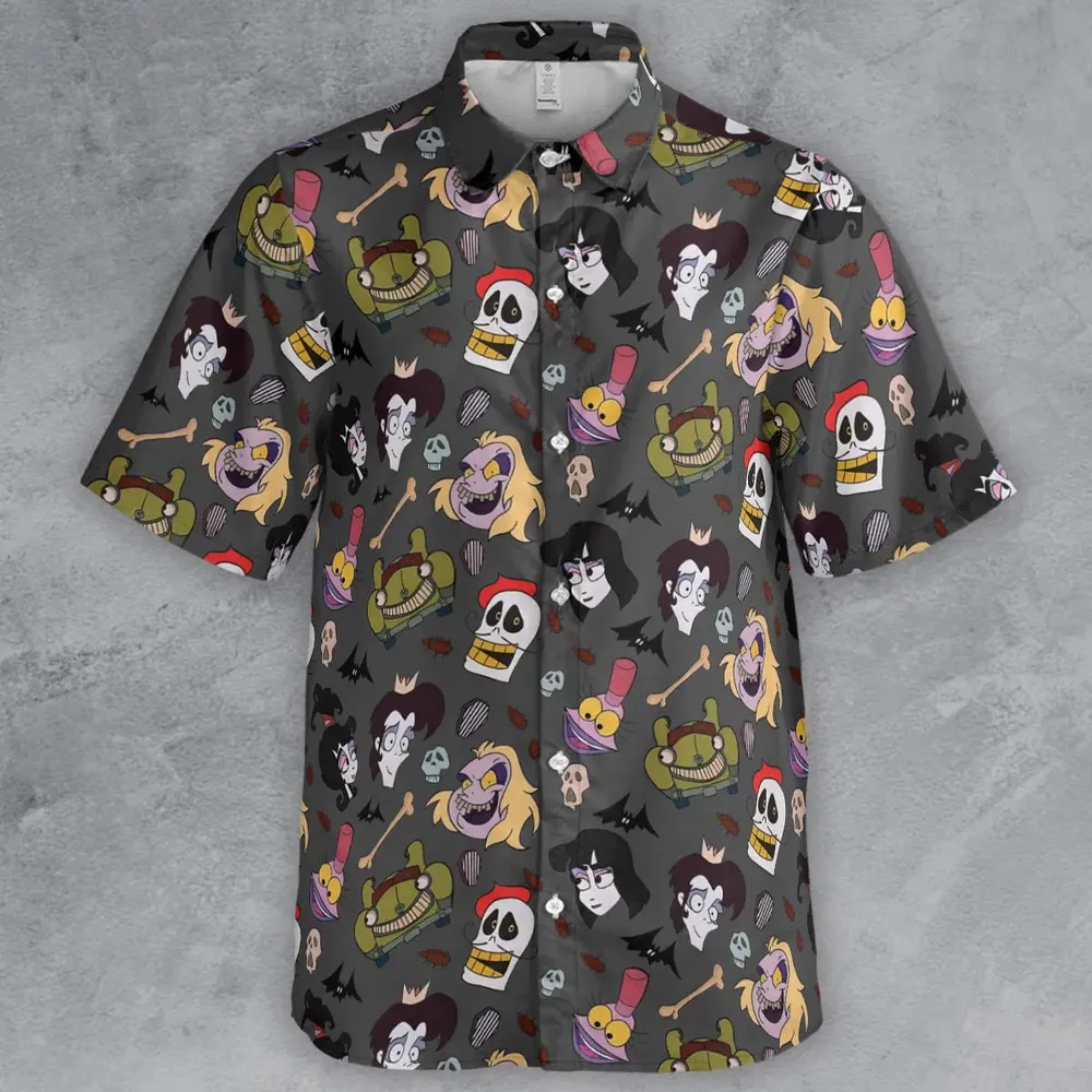 Beetlejuice Animated Button Down Shirt - 2