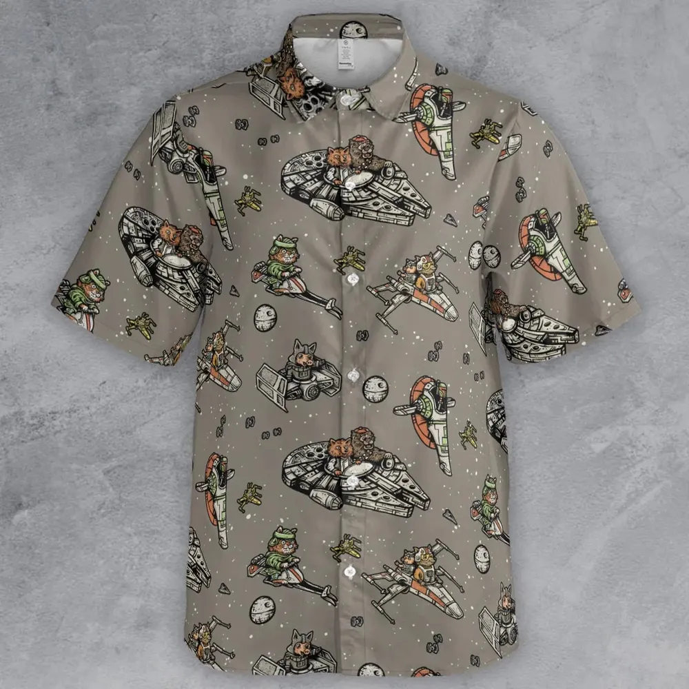 Goldbug Leader Star Wars Button Down Shirt - 2