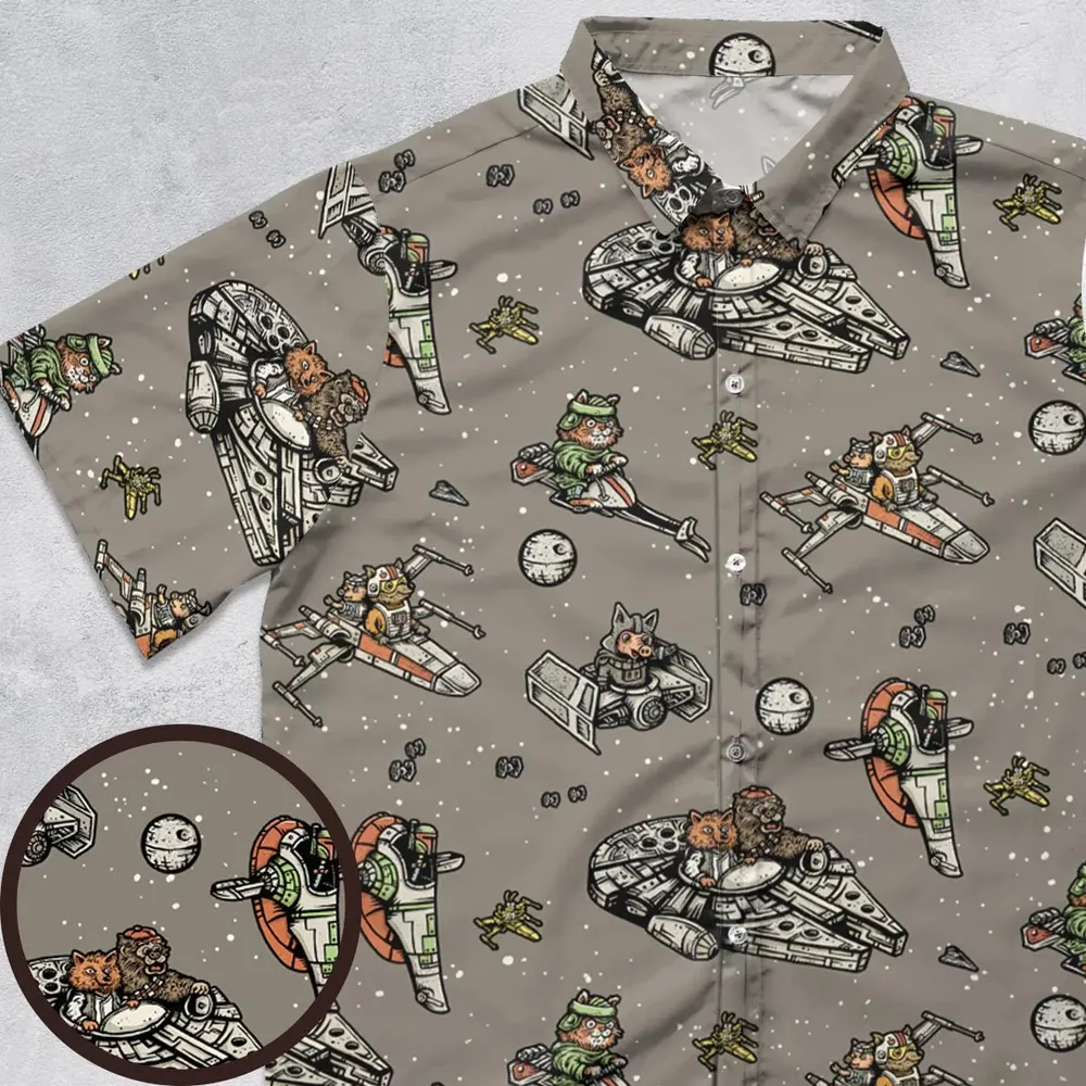 Goldbug Leader Star Wars Button Down Shirt - 1