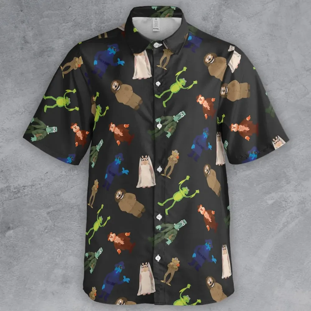 Muppet Monster Button Down Shirt - 2