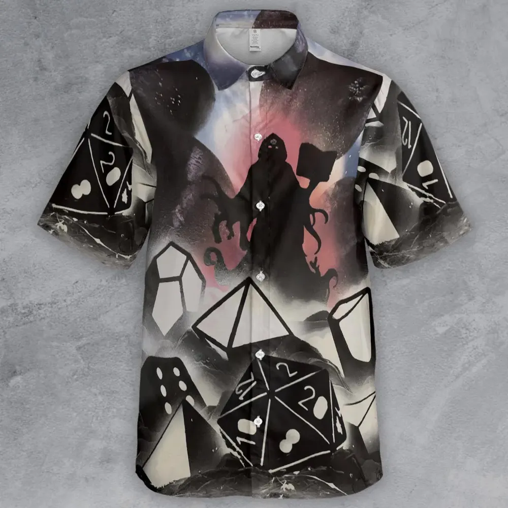 How I Roll DnD Button Down Shirt - 2