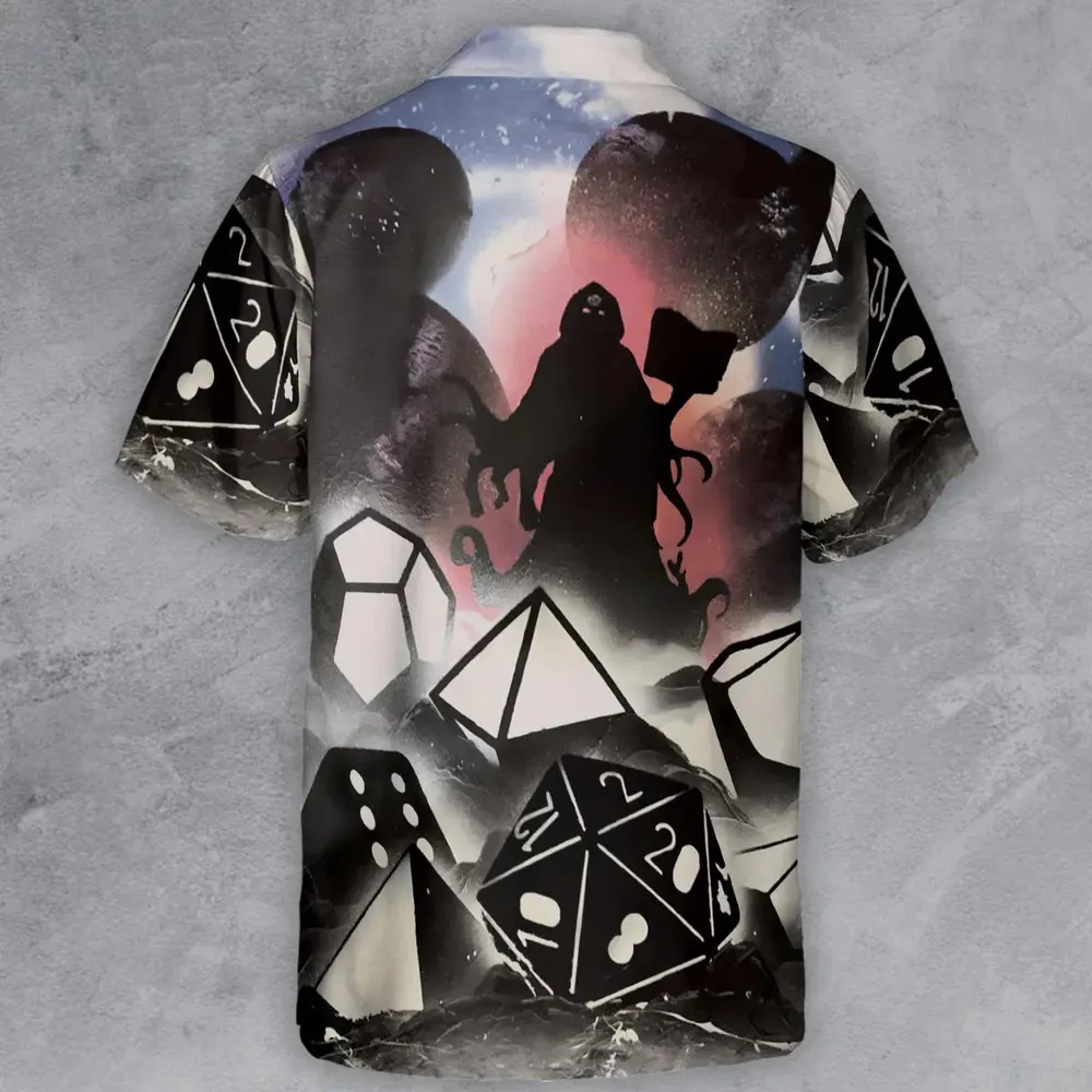 How I Roll DnD Button Down Shirt - 3