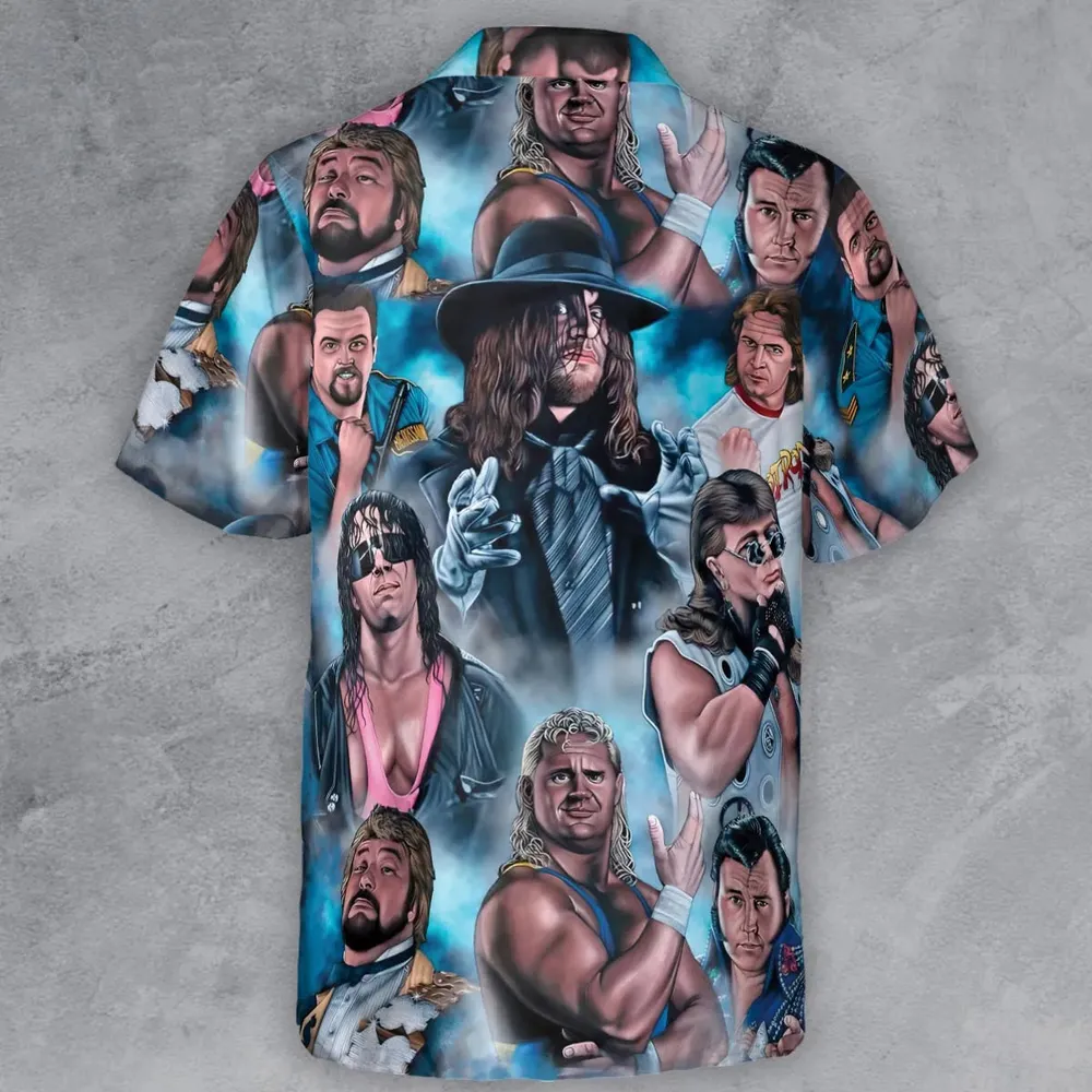 90s Wrestlers Button Down Shirt - 3