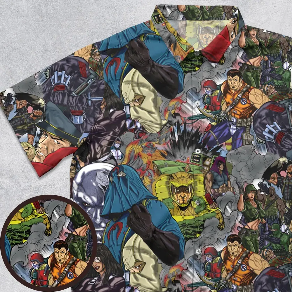 Real Villains Button Down Shirt - 1