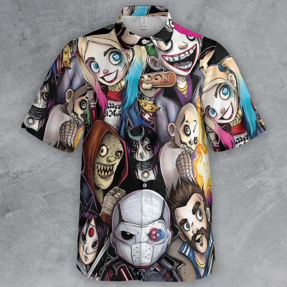 Mini Suicide Squad Button Down Shirt - 2