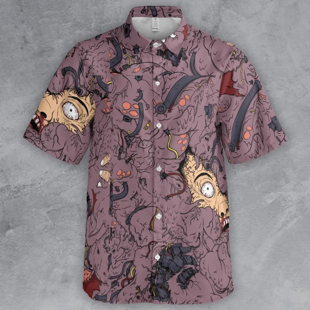 Uncontrollable Power Akira Button Down Shirt - 2