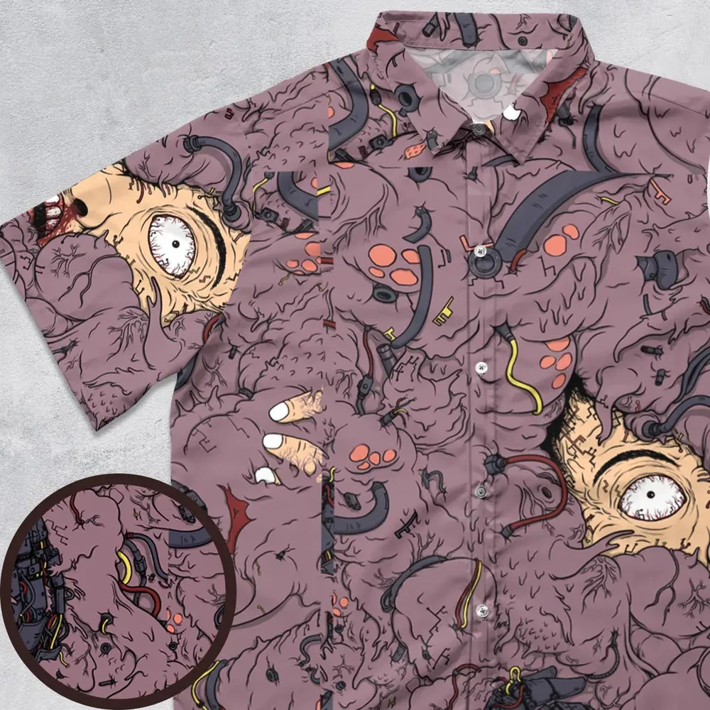 Uncontrollable Power Akira Button Down Shirt - 1