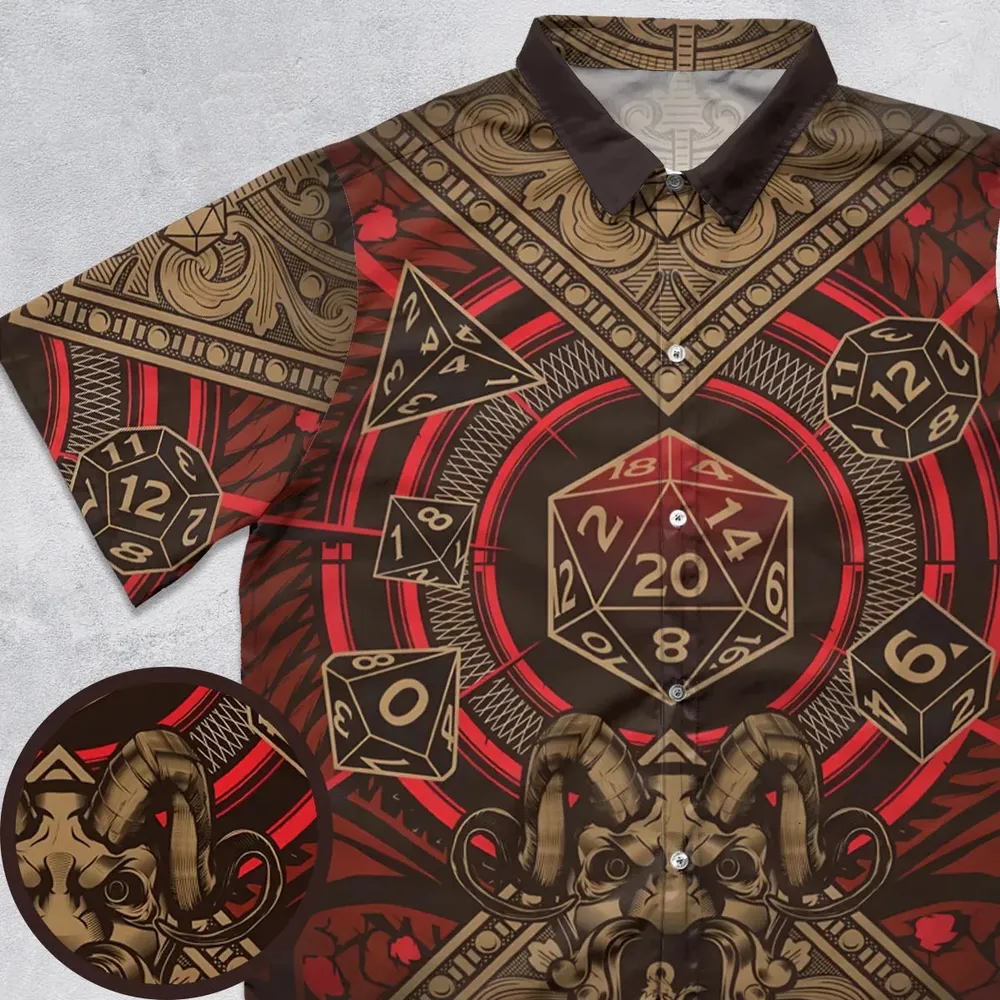 Critical Style DnD Button Down Shirt - 1