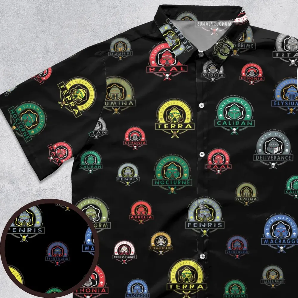 WH40K Loyalist Button Down Shirt - 1