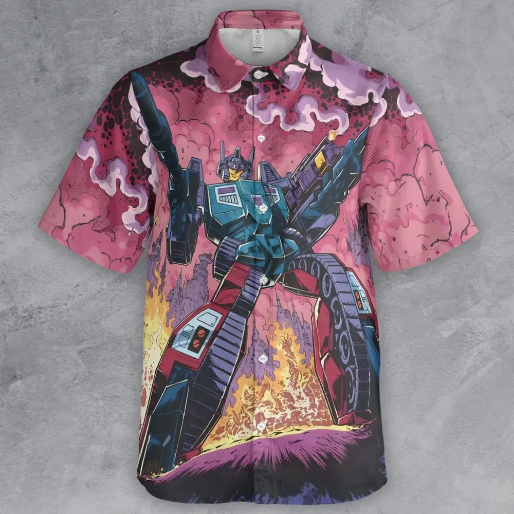 It's Prime Time Transformers Button Down Shirt - 2