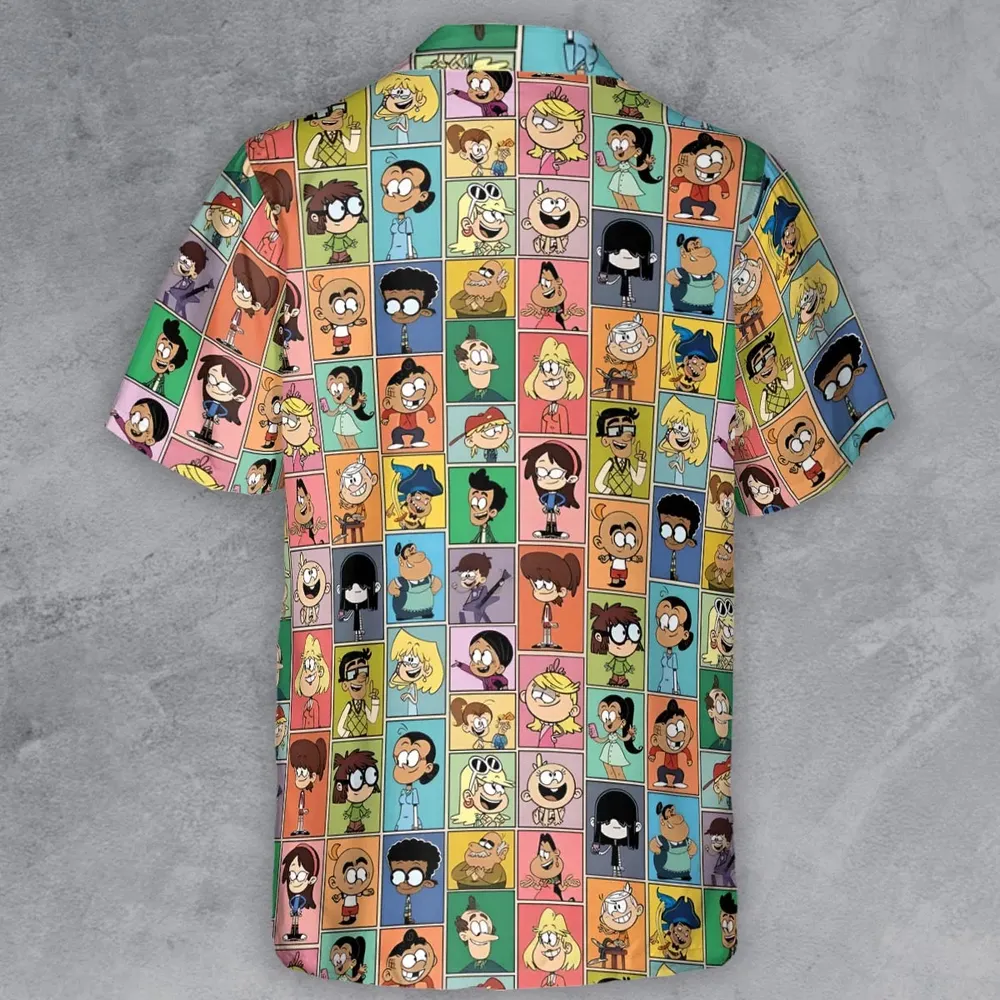 The Loud House Patterns Button Down Shirt - 3