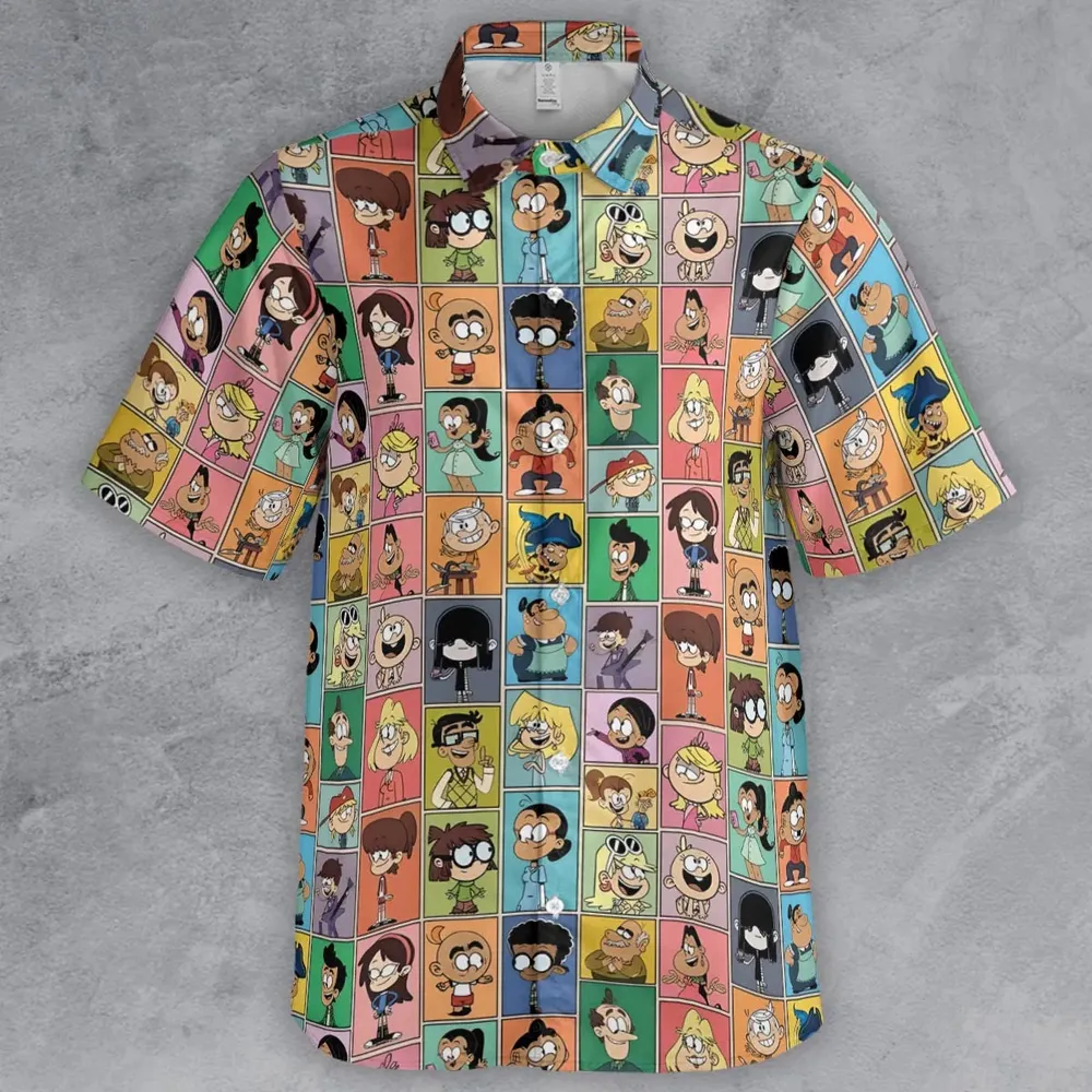 The Loud House Patterns Button Down Shirt - 2