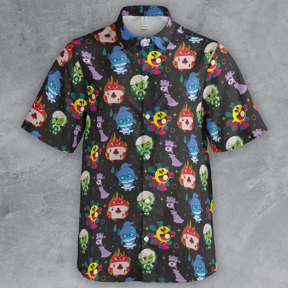 Intensamente Inside Out Button Down Shirt - 2