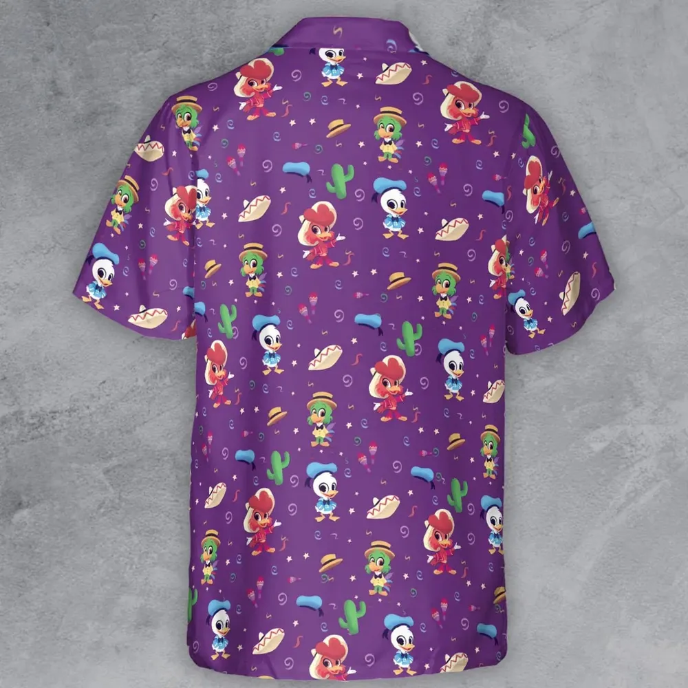 Three amigos Donald Ducktales Button Down Shirt - 3