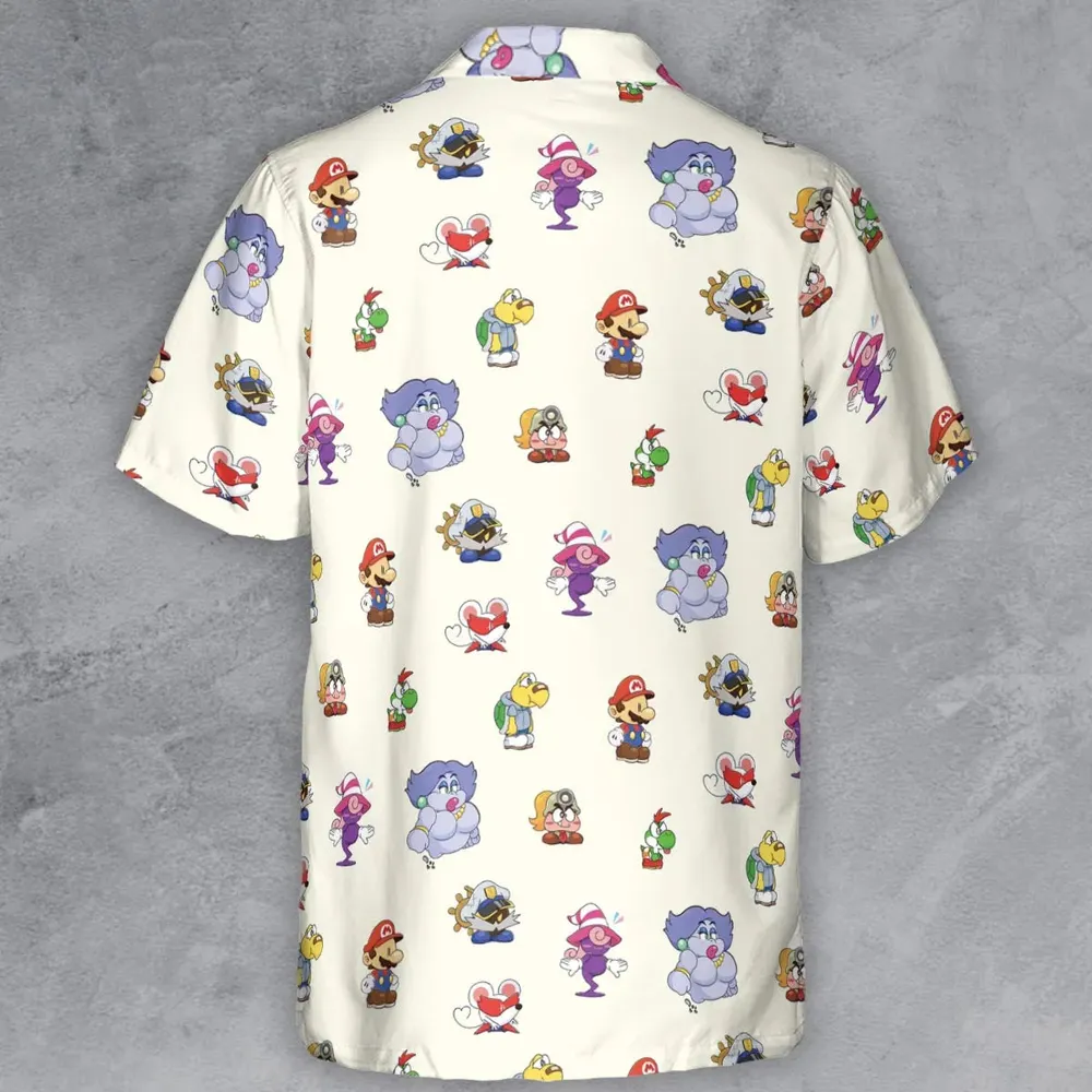 Play In Style Super Mario Button Down Shirt - 3