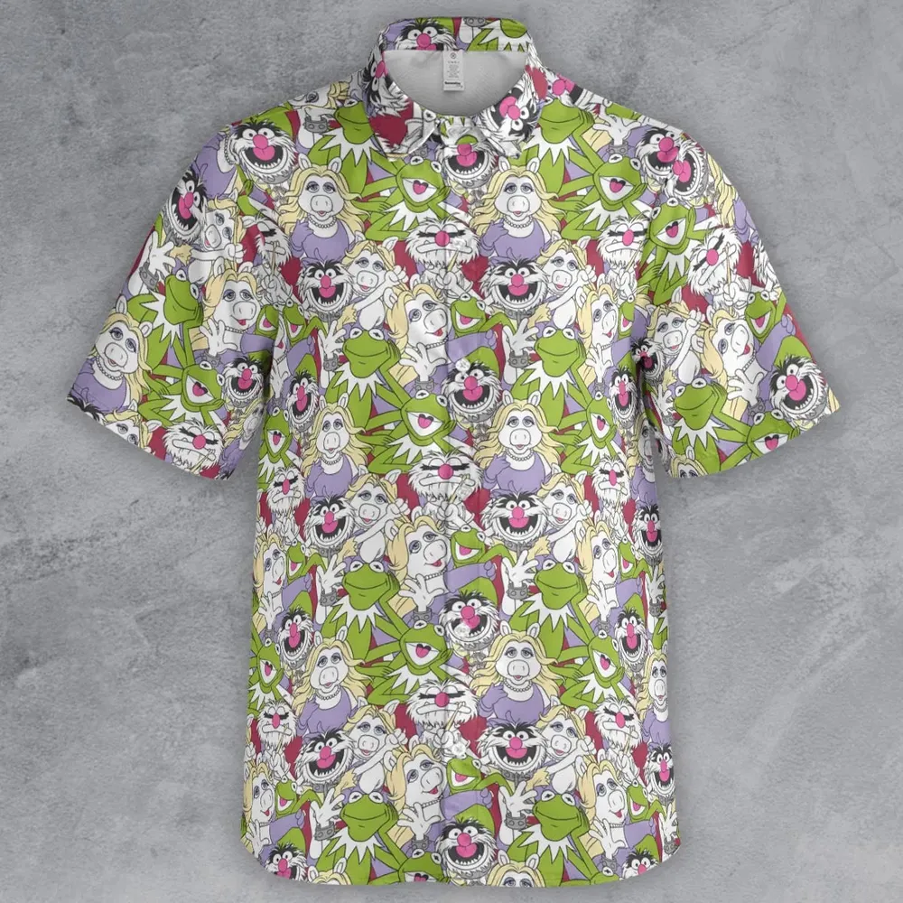Muppet Mania The Muppets Button Down Shirt - 2