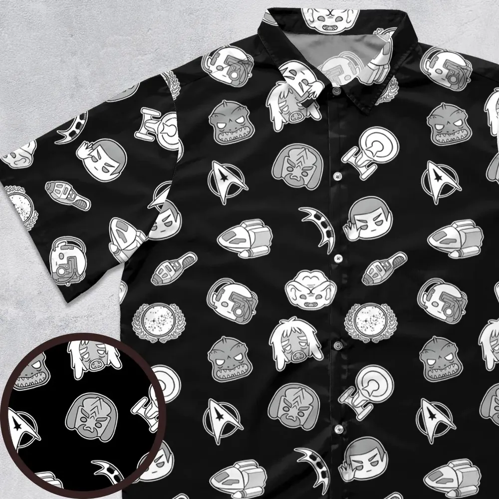 Trek Lover Star Trek Button Down Shirt - 1