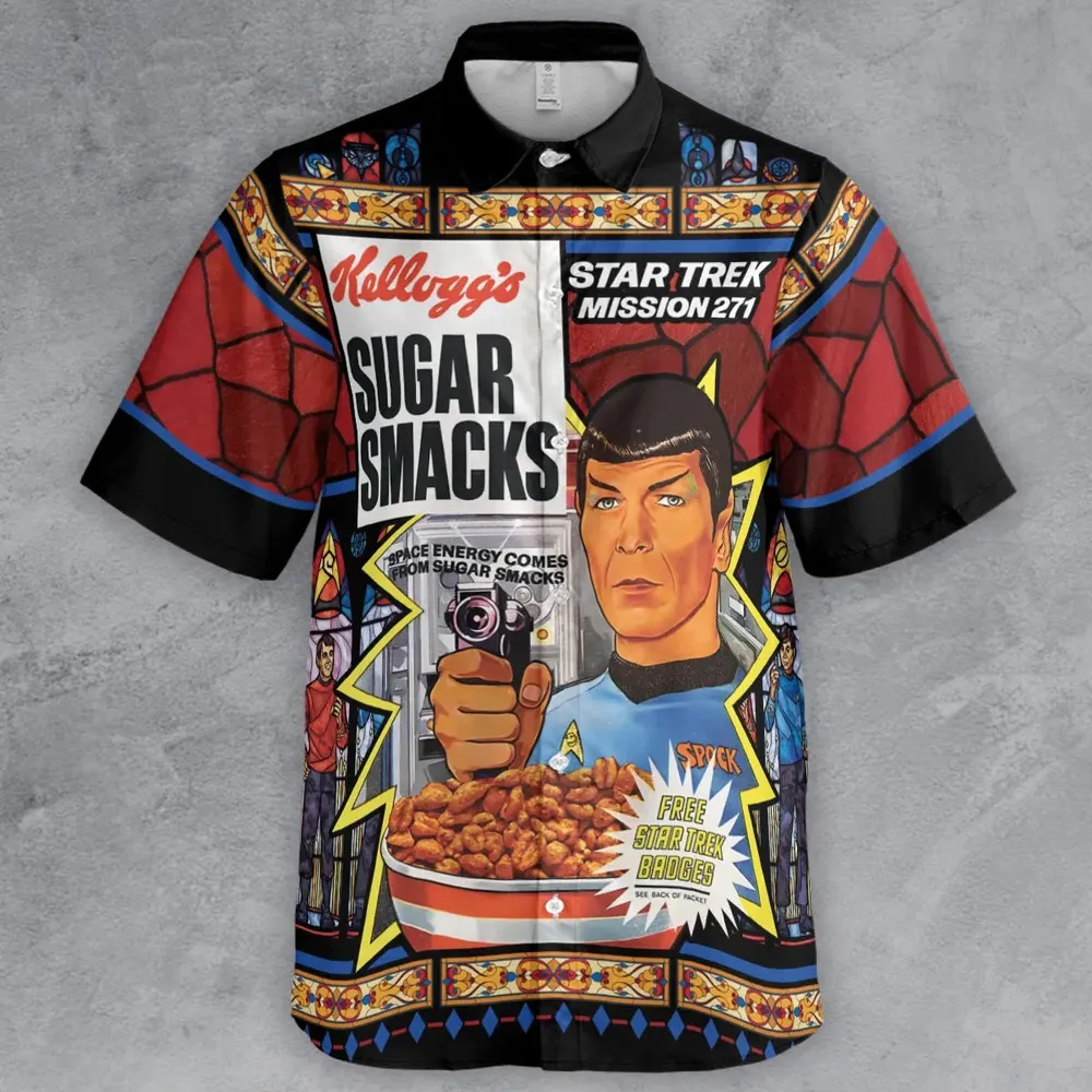Sugar Smacks Star Trek Button Down Shirt - 2