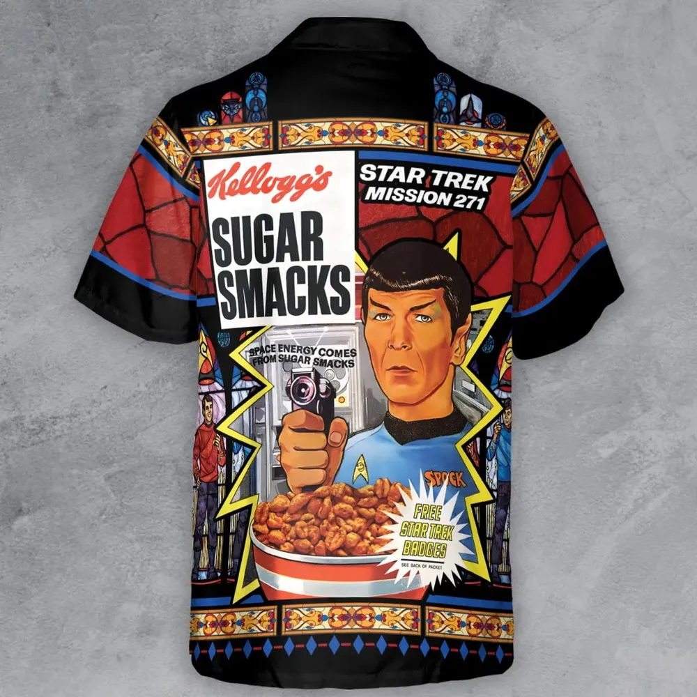 Sugar Smacks Star Trek Button Down Shirt - 3