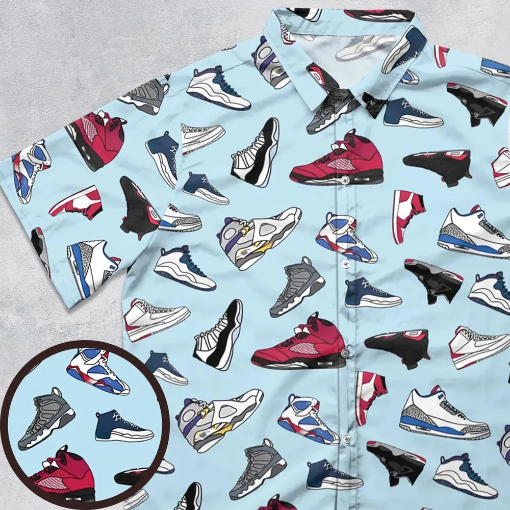 Sneaker Freak Button Down Shirt - 1