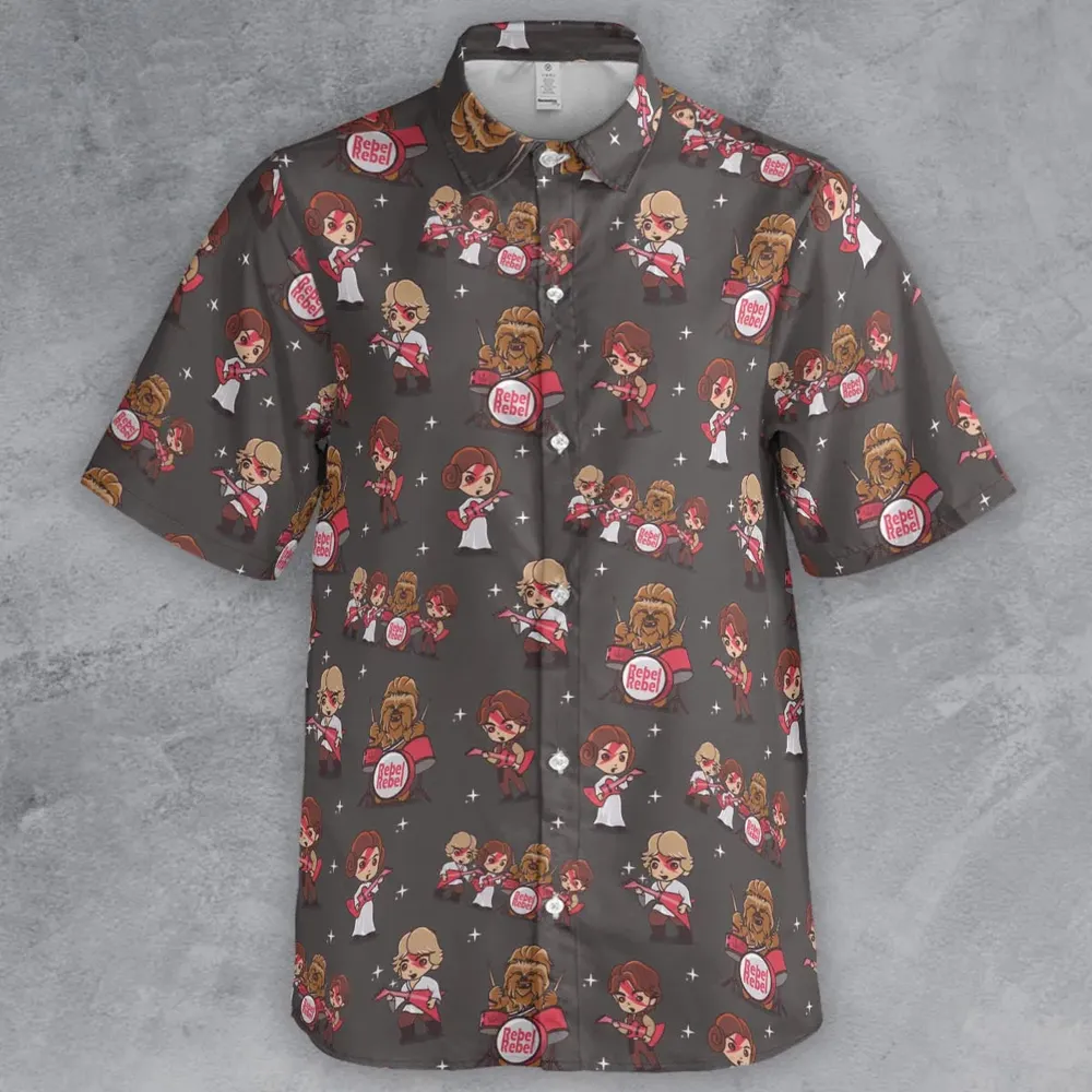 Rebel Band Star Wars Button Down Shirt - 2