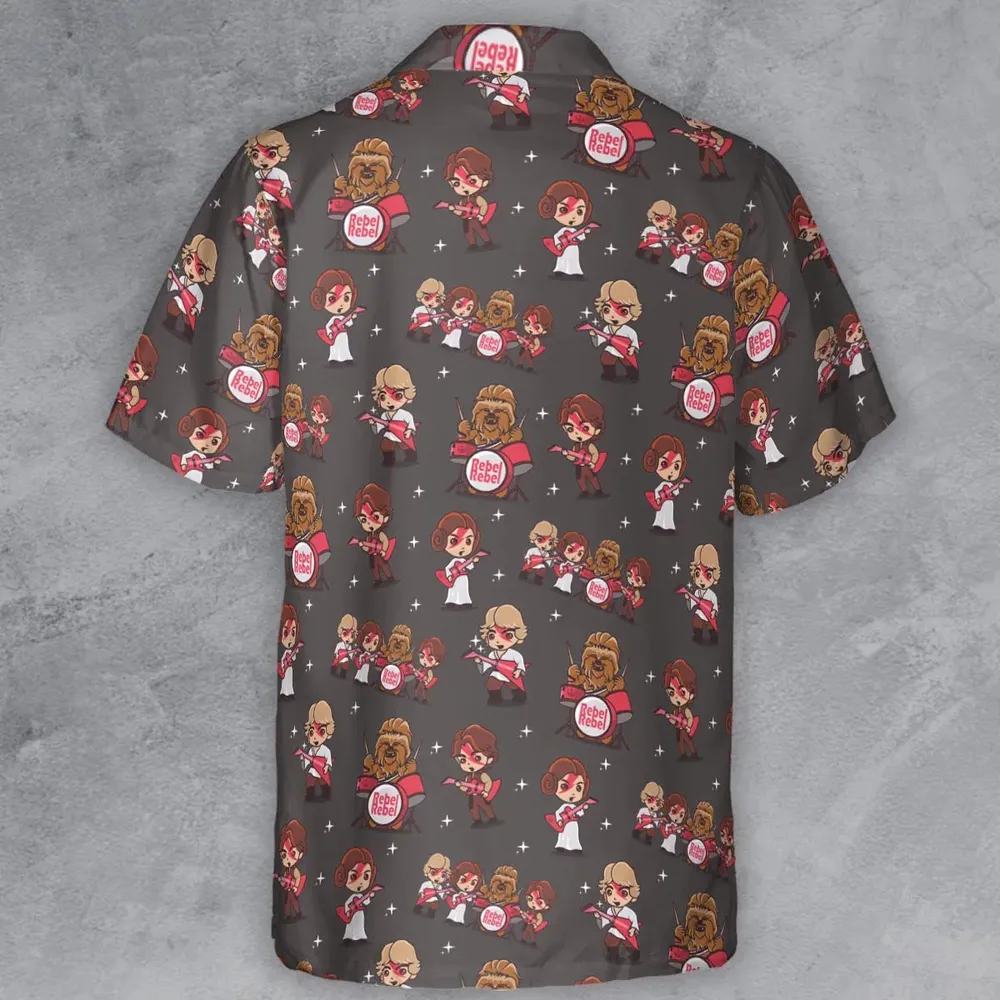 Rebel Band Star Wars Button Down Shirt - 3