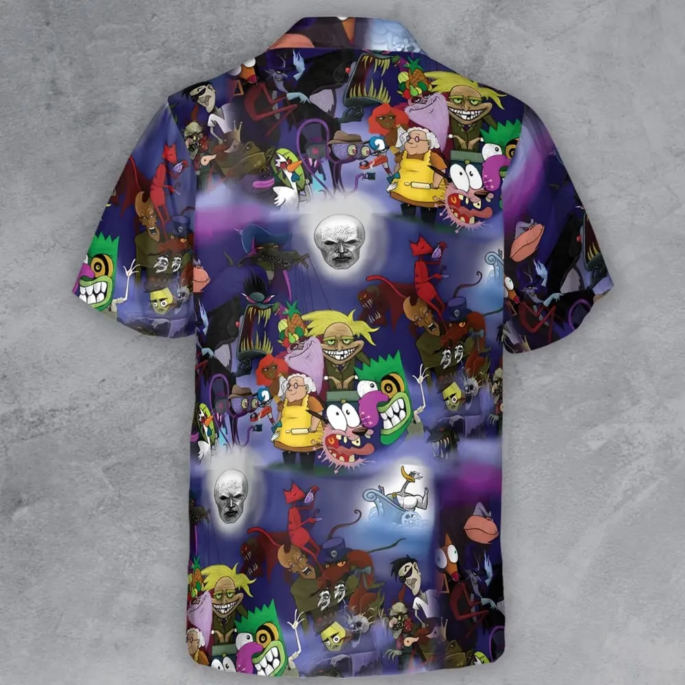 Fearless Courage the Cowardly Dog Button Down Shirt - 3