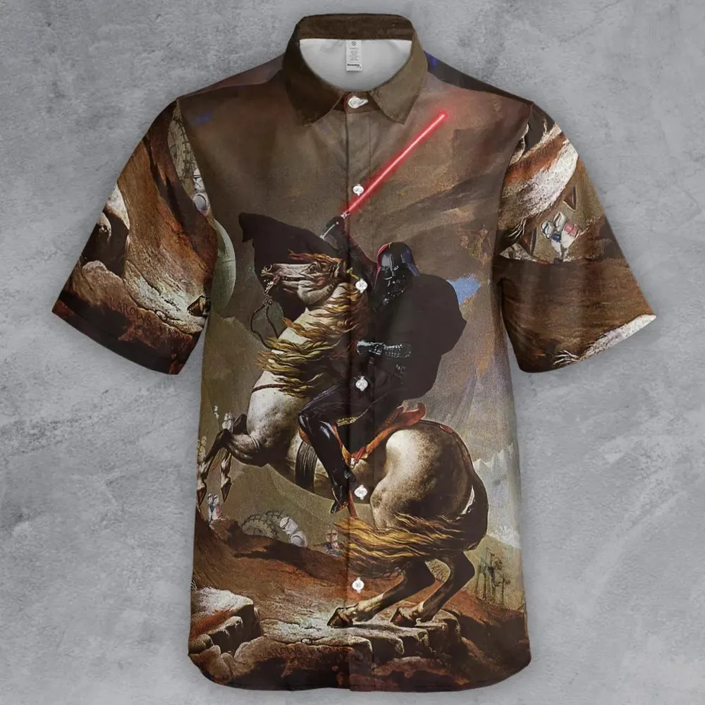 Freedom Darth Vader Star Wars Button Down Shirt - 2