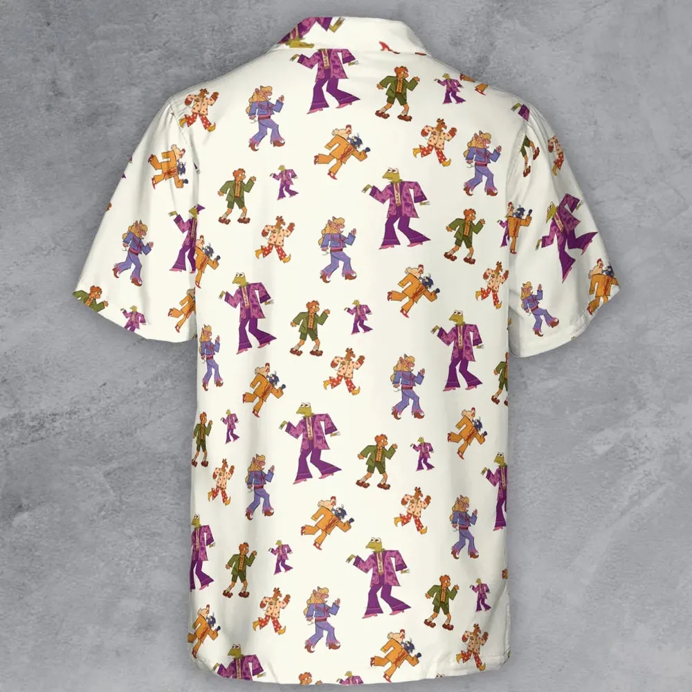 Talking Heads The Muppets Button Down Shirt - 3