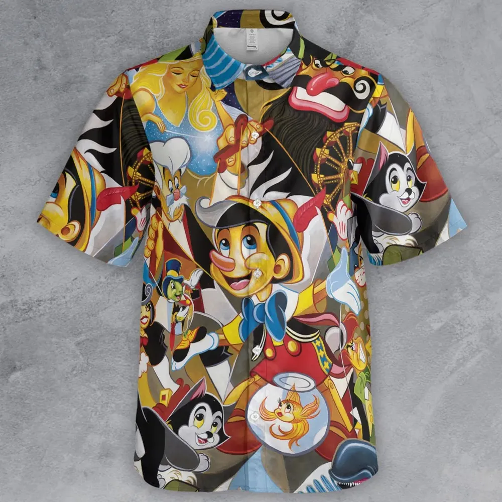Pinocchio Seamless Button Down Shirt - 2