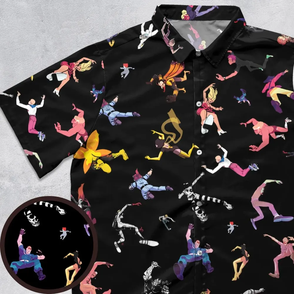Venture Bros Falling Button Down Shirt - 1