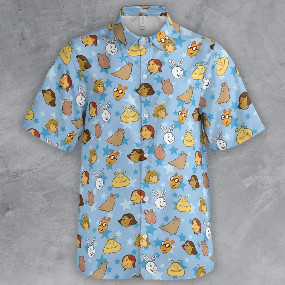 Arthur Characters Button Down Shirt - 2