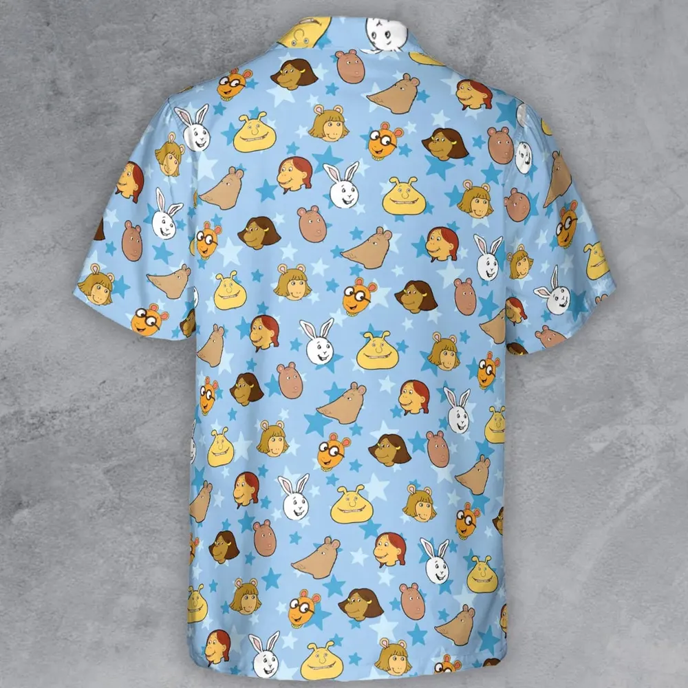 Arthur Characters Button Down Shirt - 3