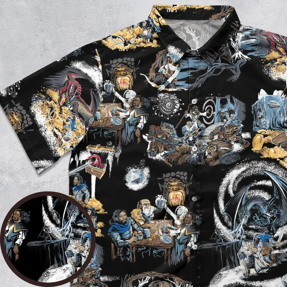 Recap DND Button Down Shirt - 1