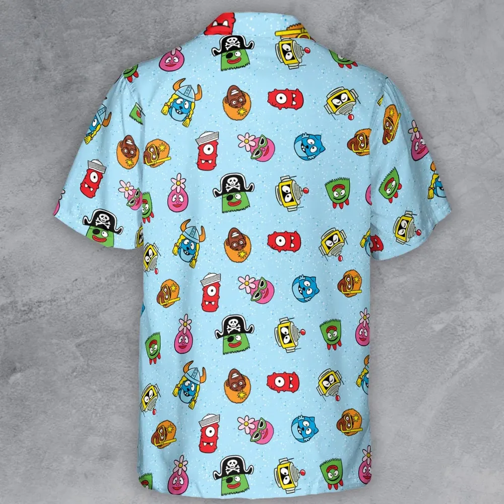 Yo Gabba Gabba Star Wars Mashup Button Down Shirt - 3