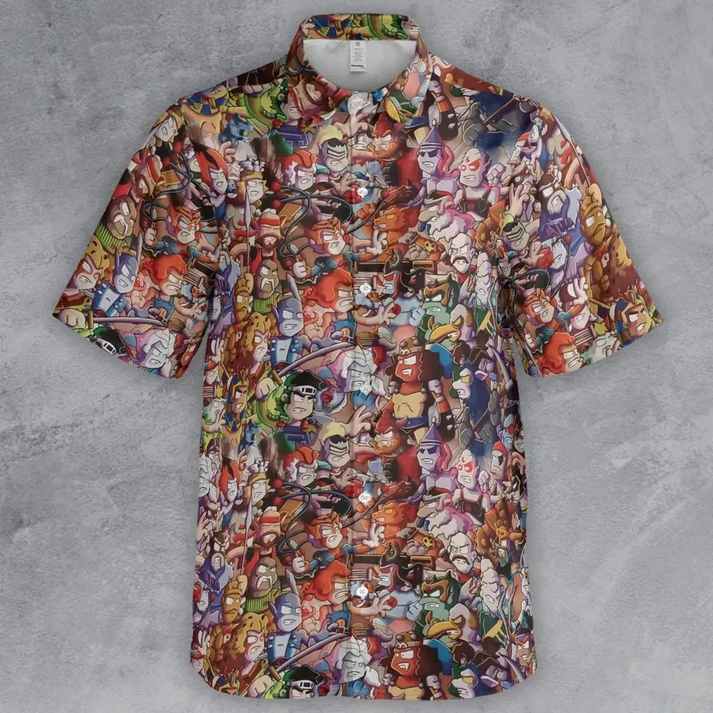 The Battle for Thundera ThunderCats Button Down Shirt - 2