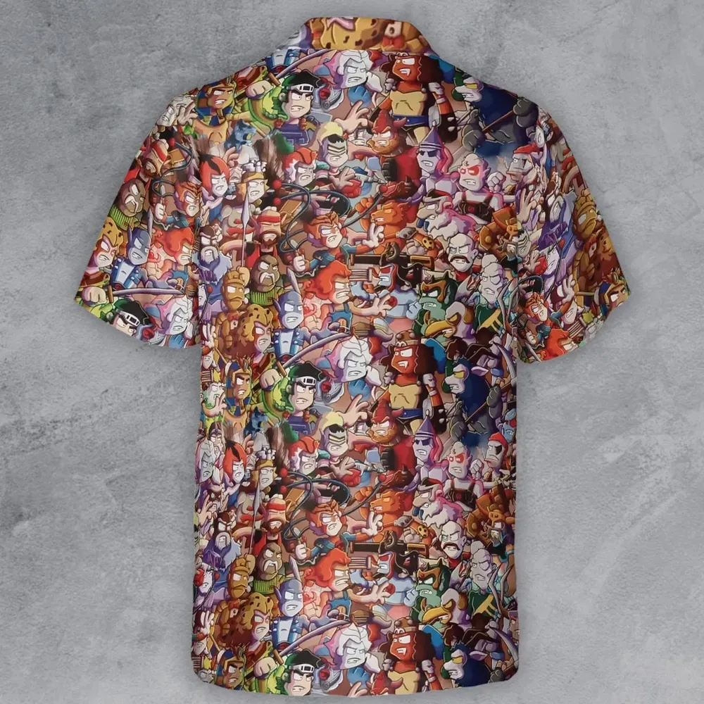 The Battle for Thundera ThunderCats Button Down Shirt - 3