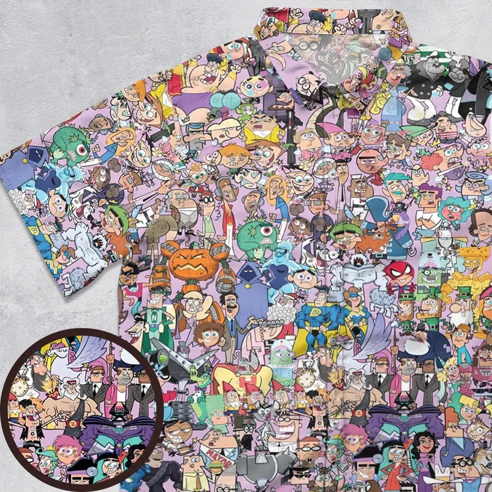 The Fairly OddParents Button Down Shirt - 1