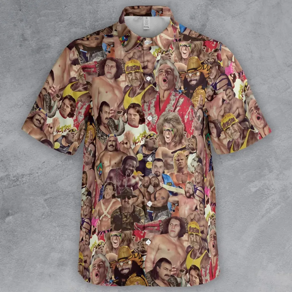 Pro Wrestlers Button Down Shirt - 2