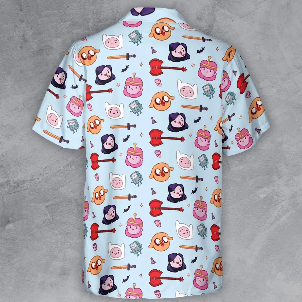 The Gang Adventure Time Button Down Shirt - 3